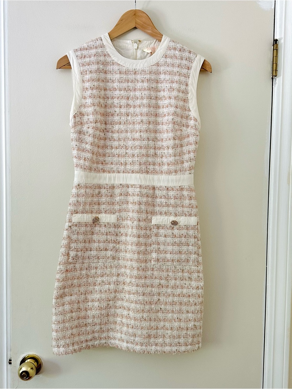 Flossy by Freddy Coco Tweed Knit Dress Sz M